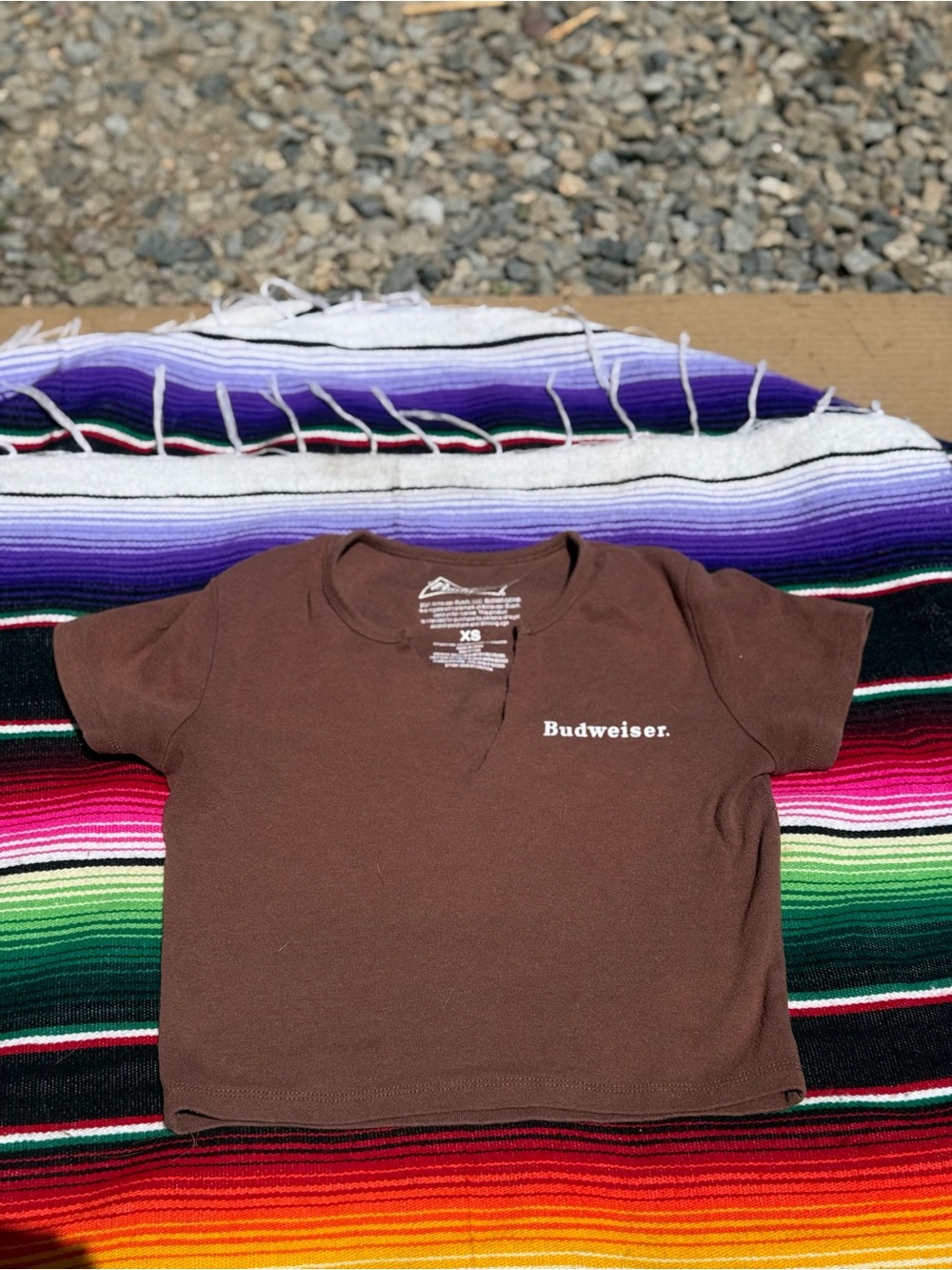 Budweiser Brown CROP T-Shirt